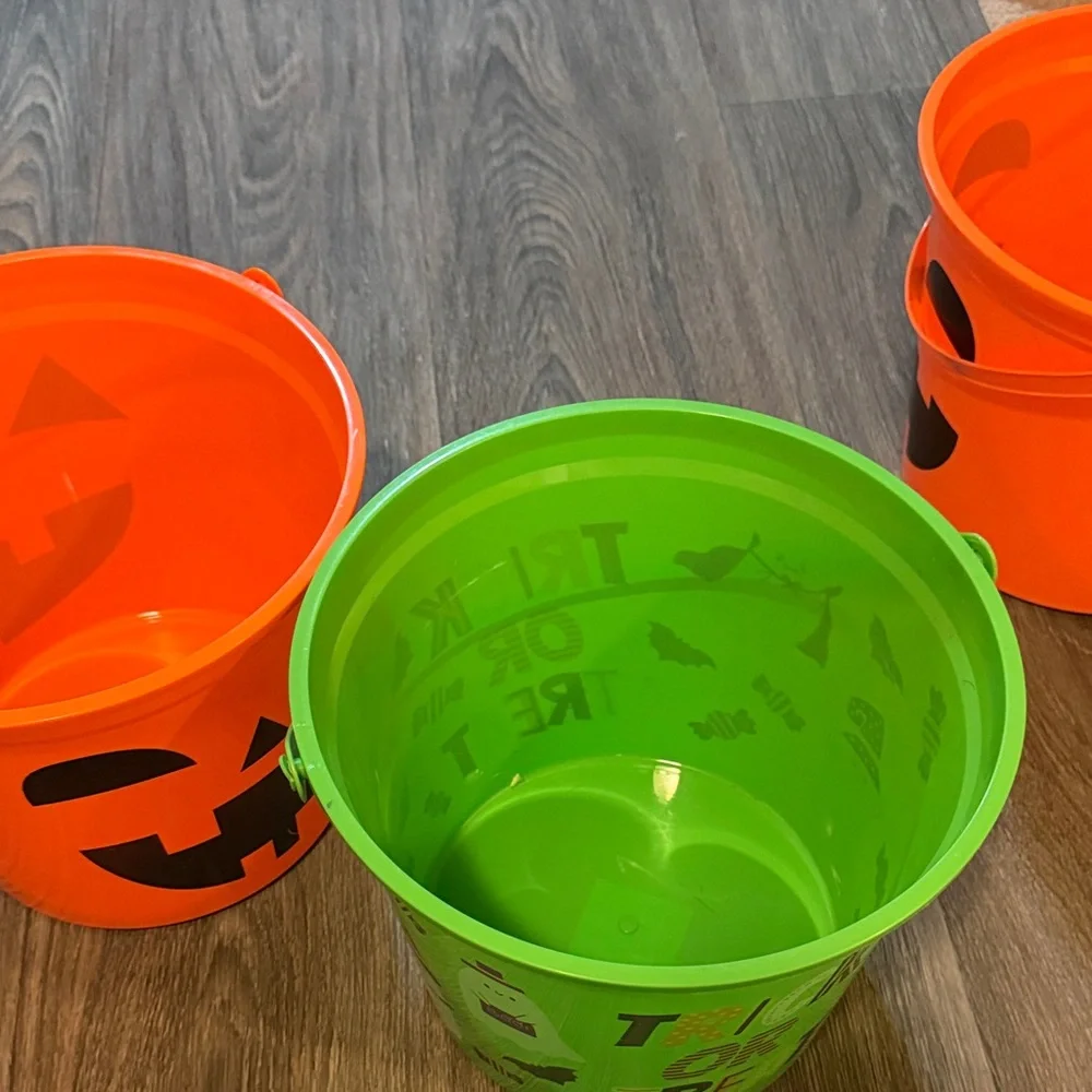 Halloween Buckets 4 Pack